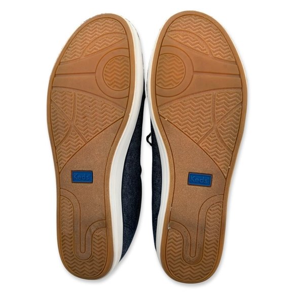 Keds Center III Tie Casual Show Dream Memory Foam Womens 8 Blue - Picture 6 of 9